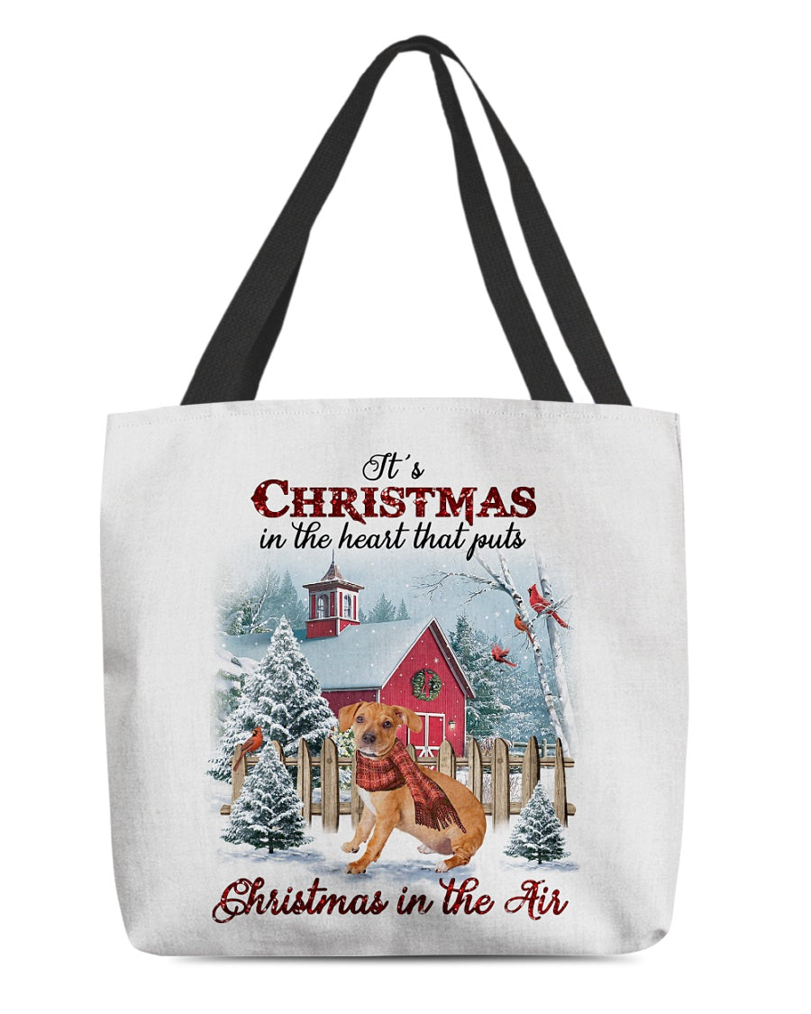 Christmas Air-Chiweenie 1-Cloth Tote Bag