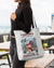 Christmas Air-Golden Retriever 1-Cloth Tote Bag