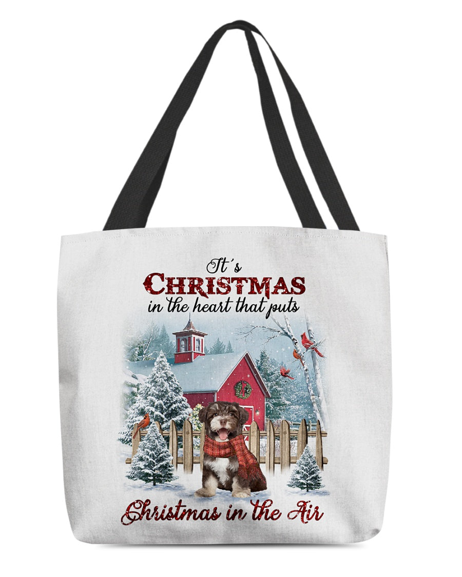 Christmas Air-Havanese 2-Cloth Tote Bag