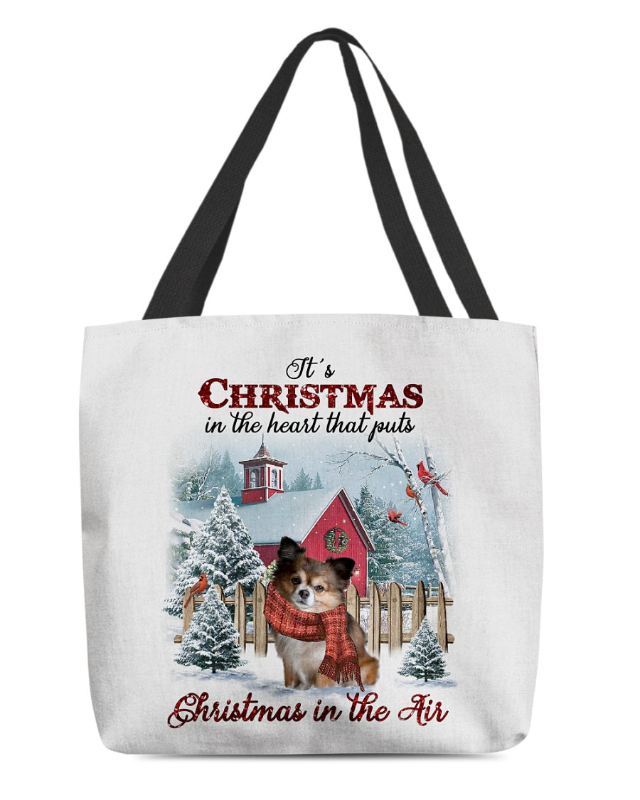 Christmas Air-Papillon 2-Cloth Tote Bag