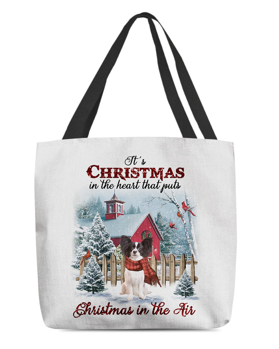 Christmas Air-Papillon 3-Cloth Tote Bag