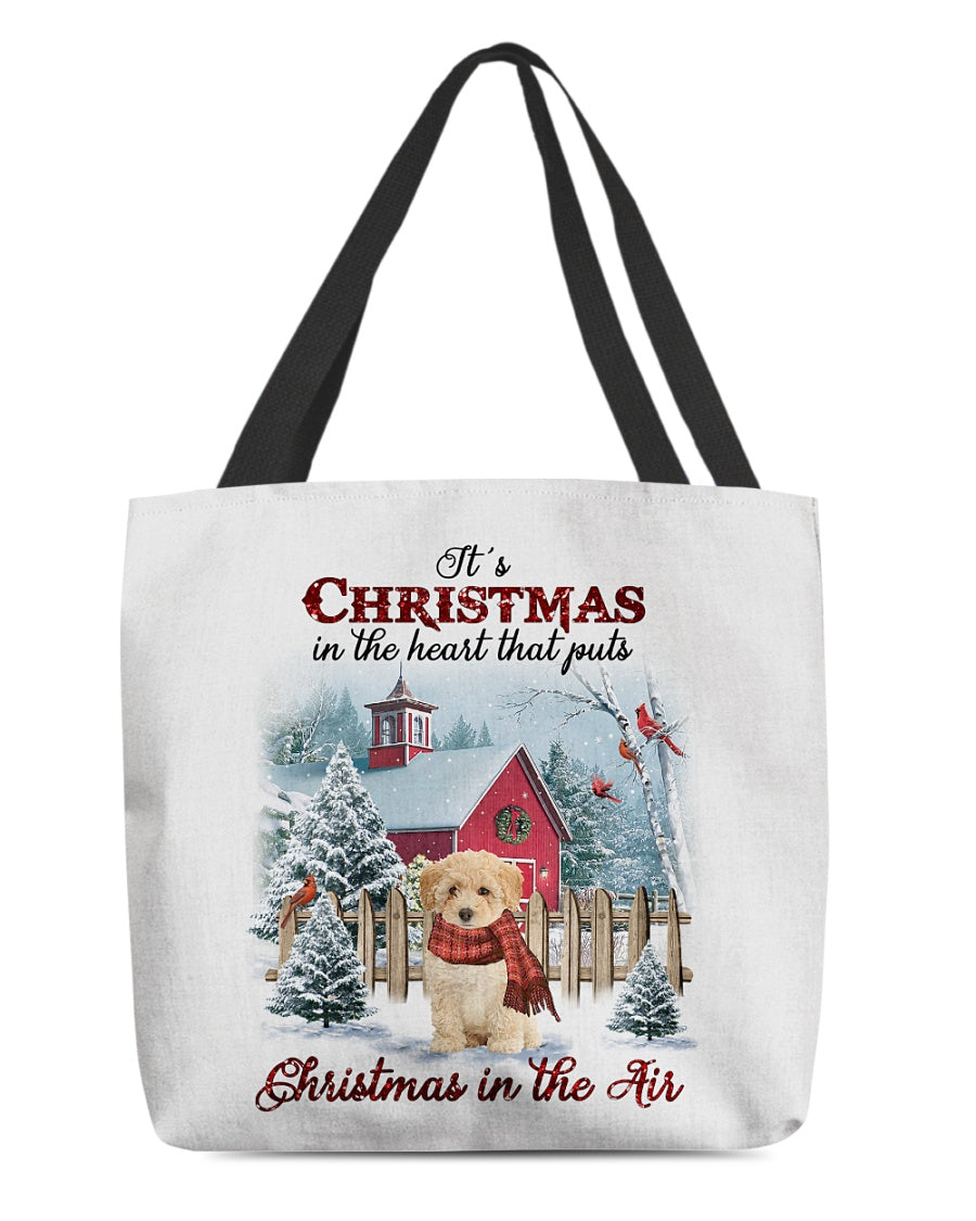 Christmas Air-Poochon-Cloth Tote Bag