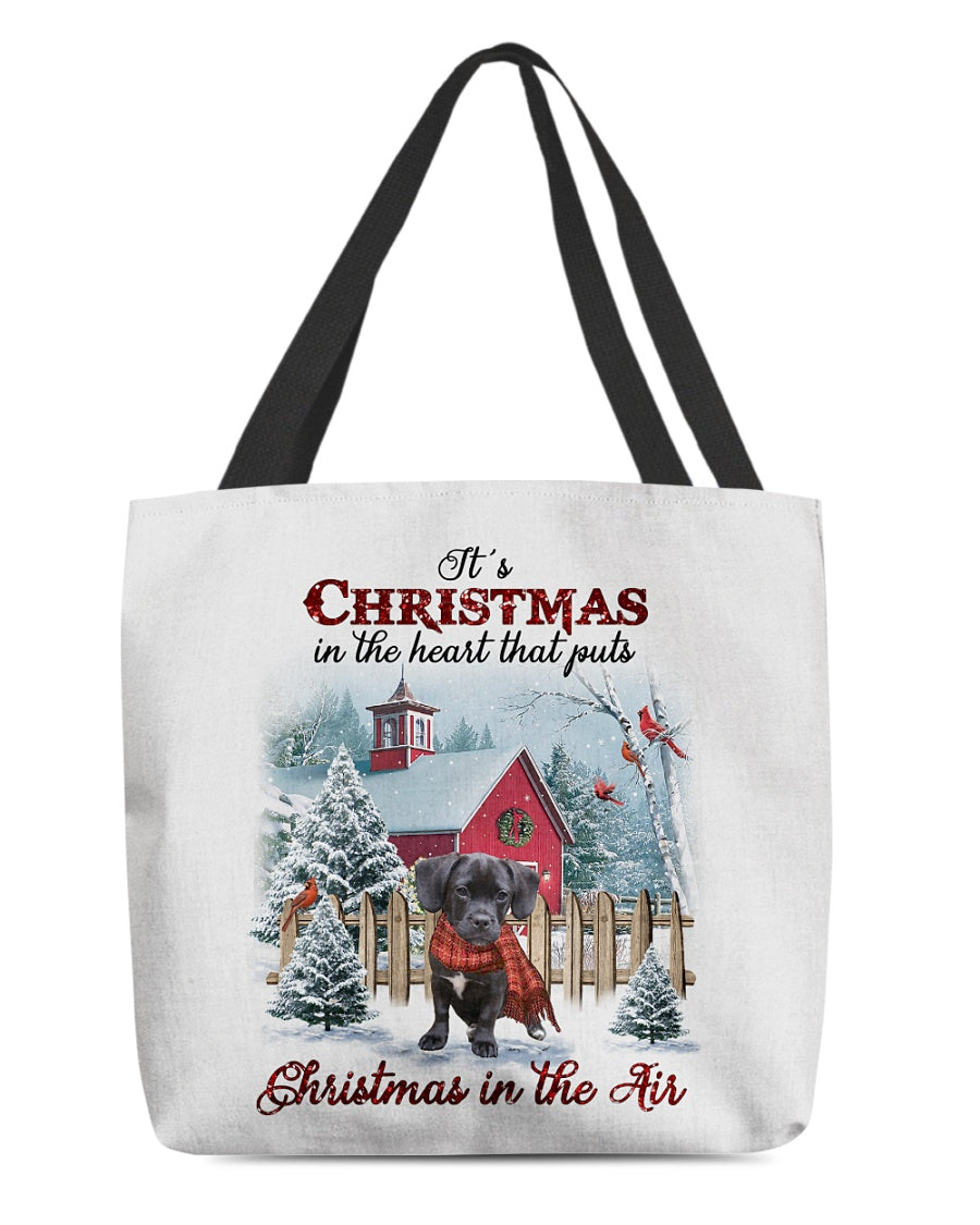 Christmas Air-Puggle 2-Cloth Tote Bag