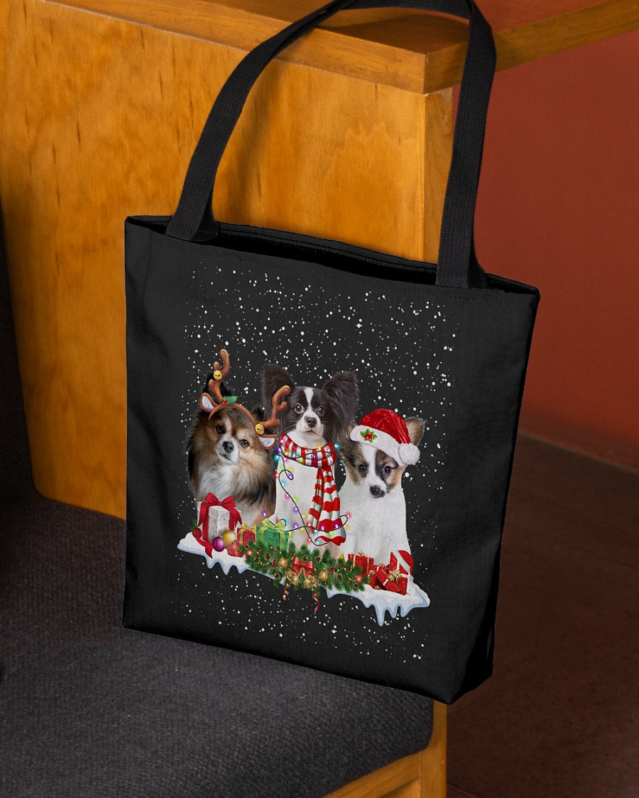 Christmas Buddies-Papillon-Cloth Tote Bag