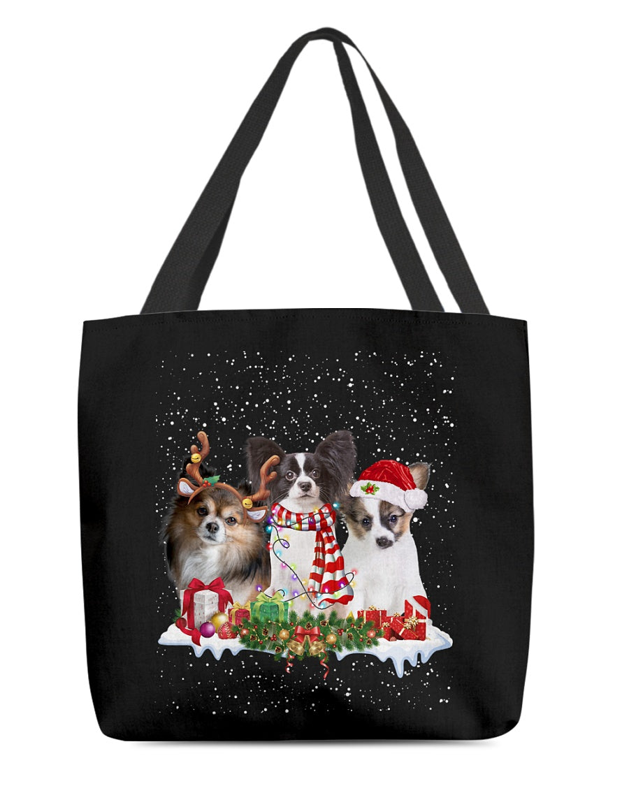 Christmas Buddies-Papillon-Cloth Tote Bag