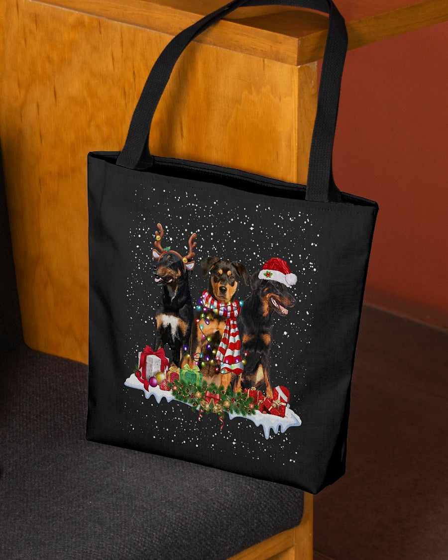 Christmas Buddies-huntaway-Cloth Tote Bag