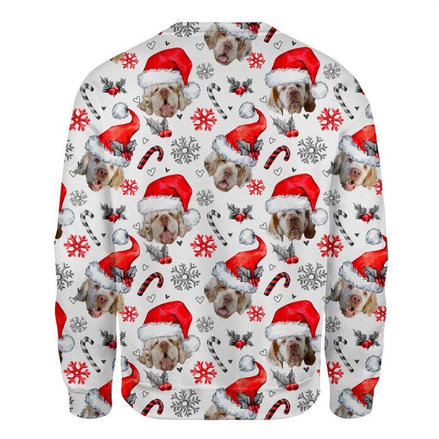 Clumber Spaniel - Xmas Decor - Premium Sweatshirt
