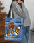 Cockapoo-Butterfly Daisies Fait-CLOTH TOTE BAG