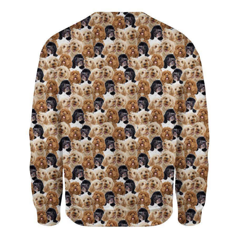 Cockapoo - Full Face - Premium Sweatshirt