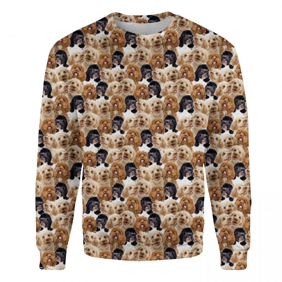 Cockapoo - Full Face - Premium Sweatshirt