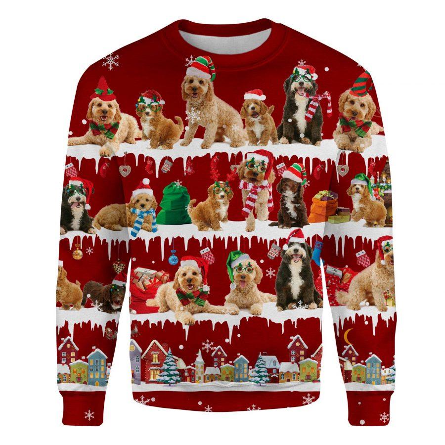 Cockapoo - Snow Christmas - Premium Sweatshirt