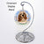 Rainbow Bridge Memorial-Cocker Spaniel Blonde Porcelain Hanging Ornament