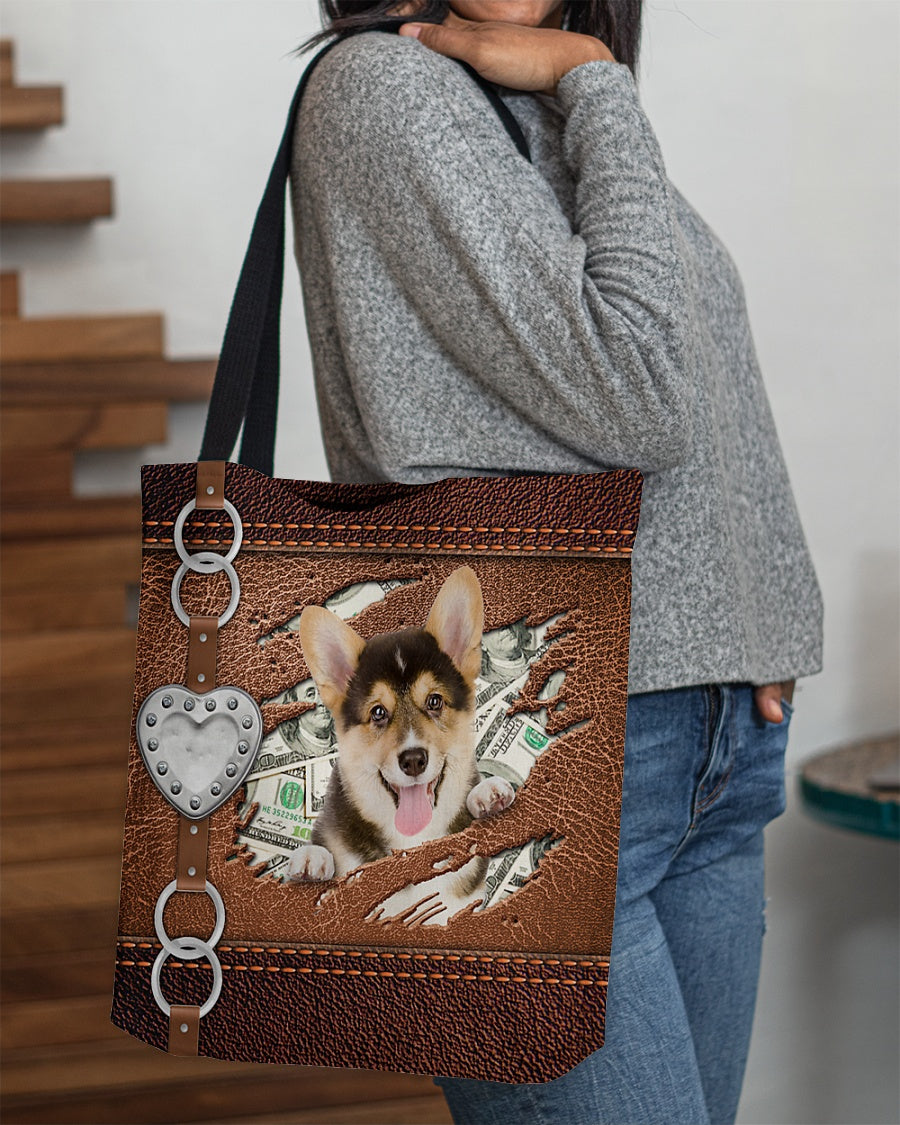 Corgi-Let Me Go Out -Cloth Tote Bag