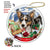 Corgi Porcelain Hanging Ornament