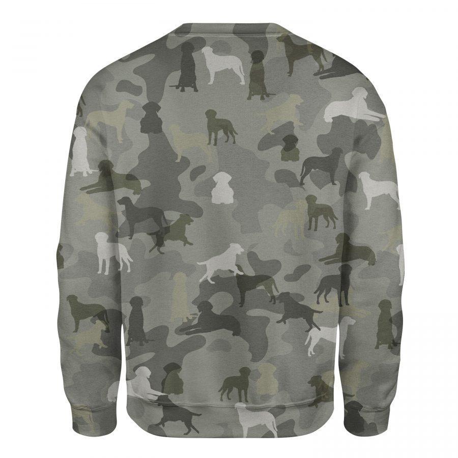 Curly Coated Retriever - Camo - Premium Sweatshirt