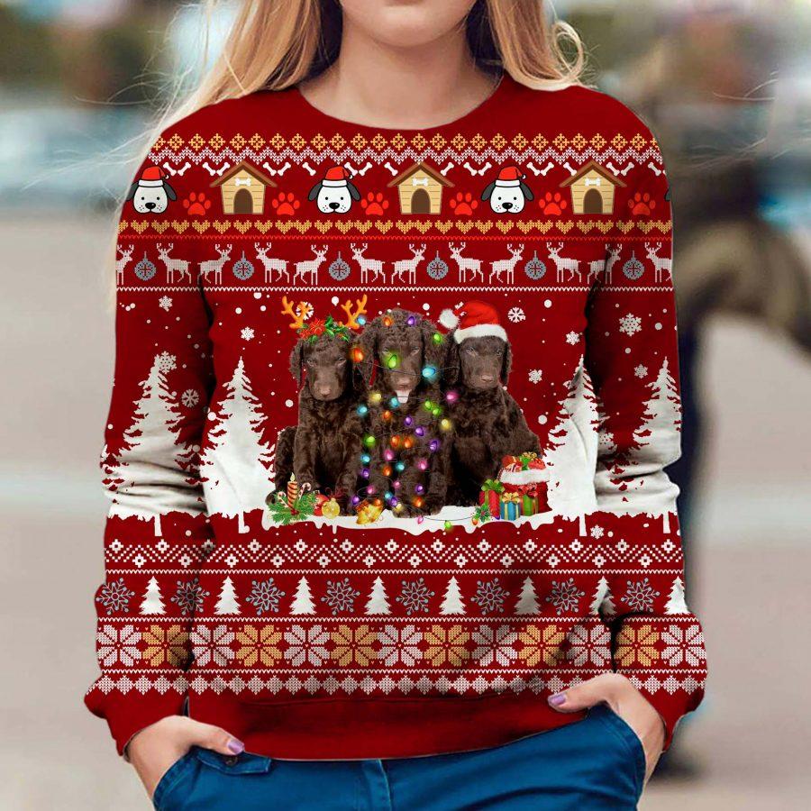 Curly Coated Retriever - Ugly - Premium Sweatshirt