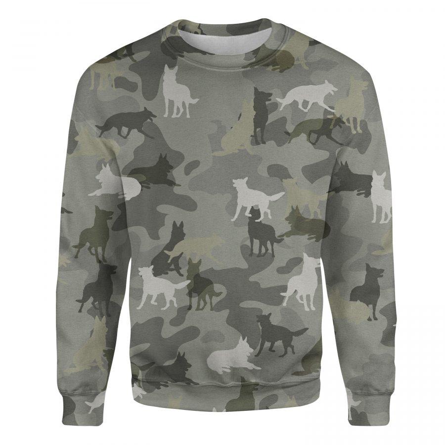 Czechoslovakian Wolfdog - Camo - Premium Sweatshirt