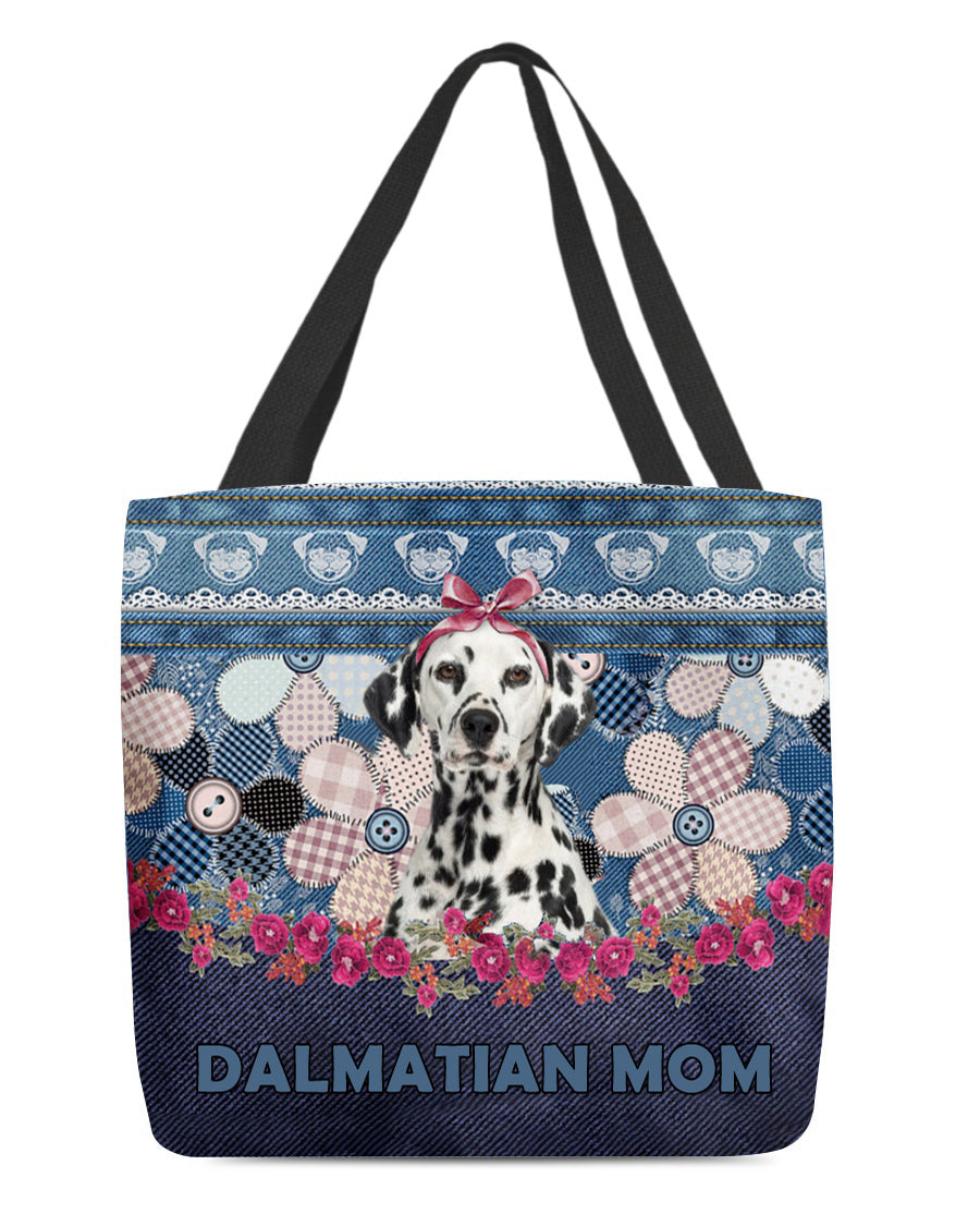 DALMATIAN-Flower Jean Gift for you-Cloth Tote Bag
