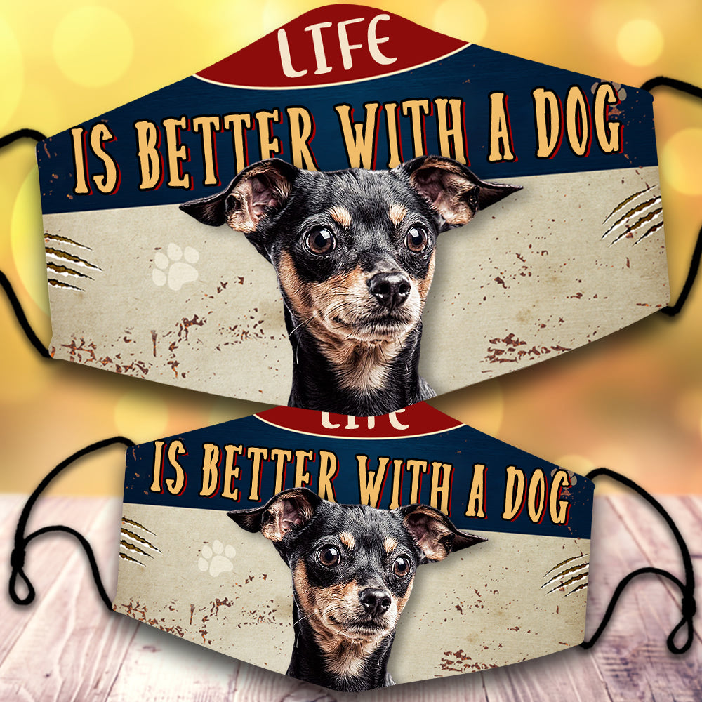 DOBERMANN-Life Is Better With A Dog-Veil