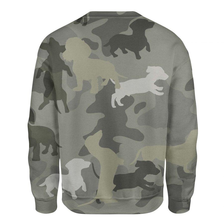 Dachshund - Camo - Premium Sweatshirt