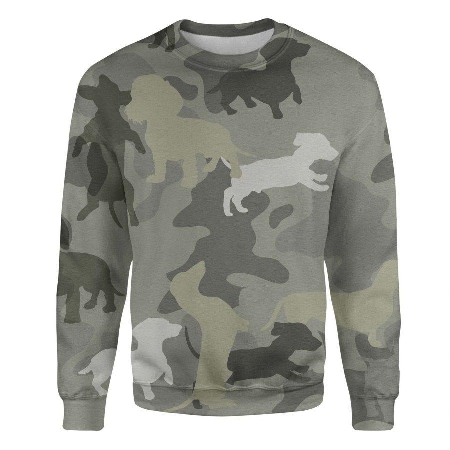 Dachshund - Camo - Premium Sweatshirt