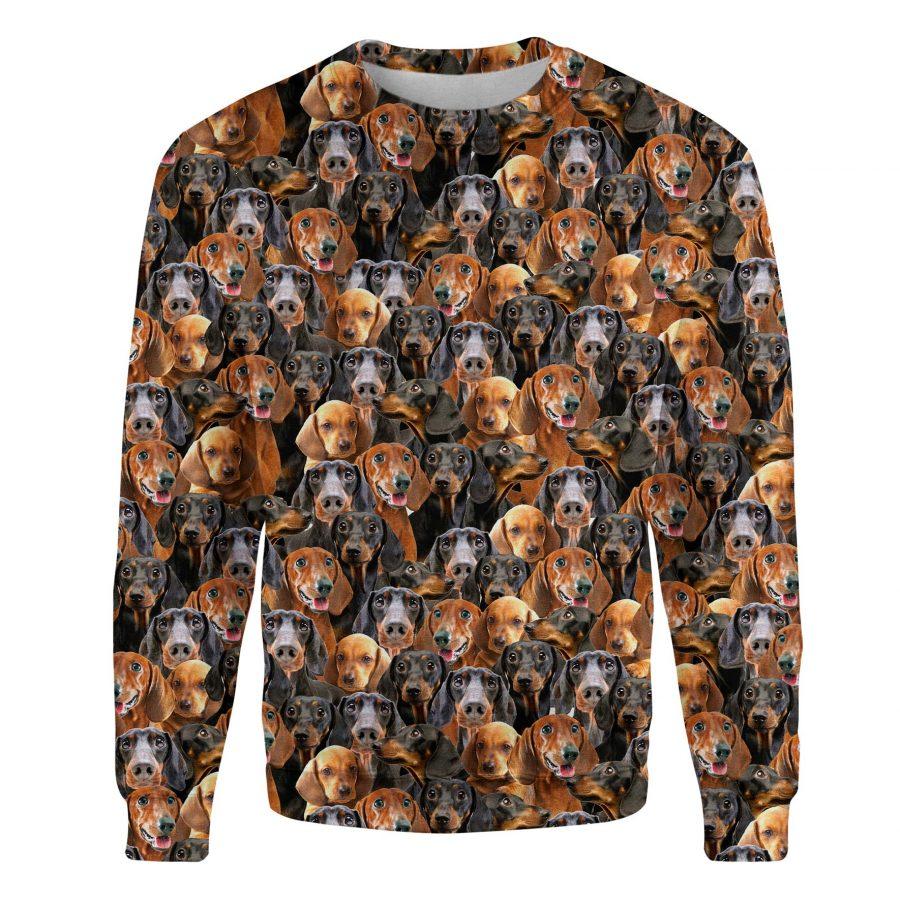 Dachshund - Full Face - Premium Sweatshirt