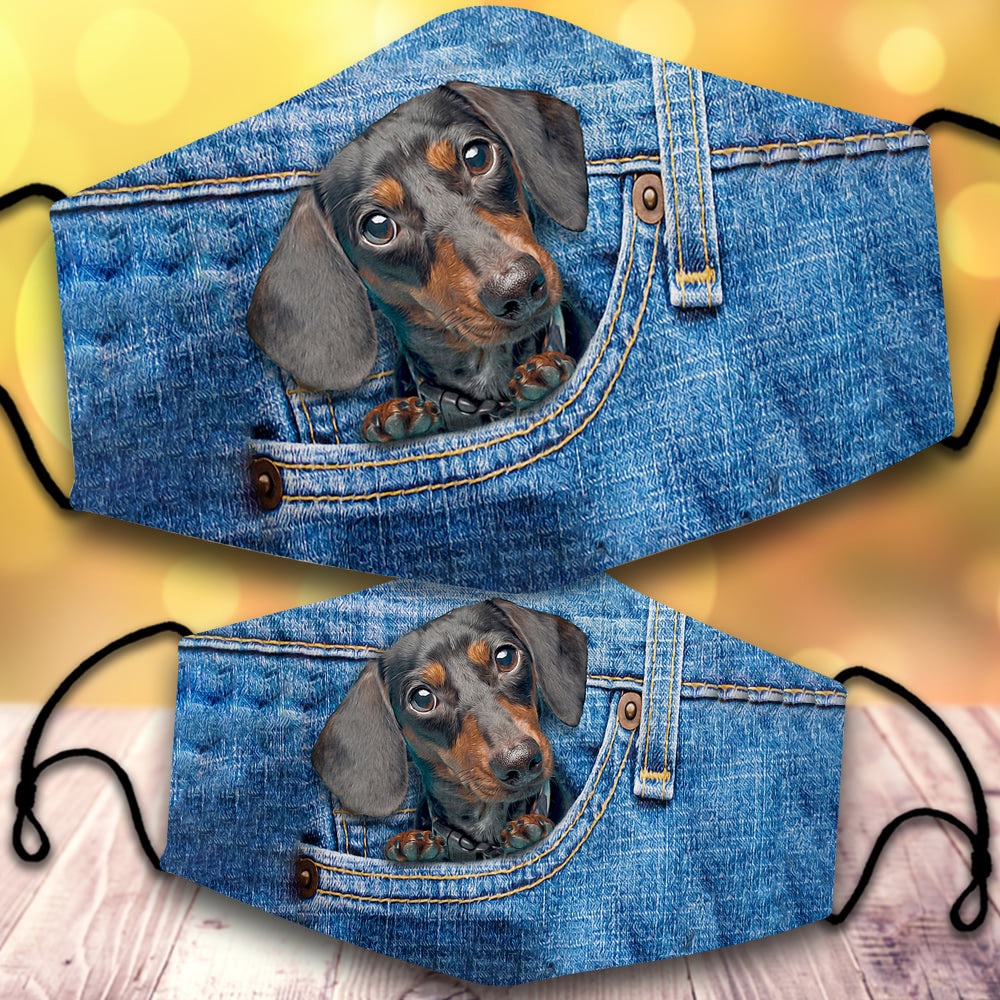 Dachshund-In Pocket-Veil
