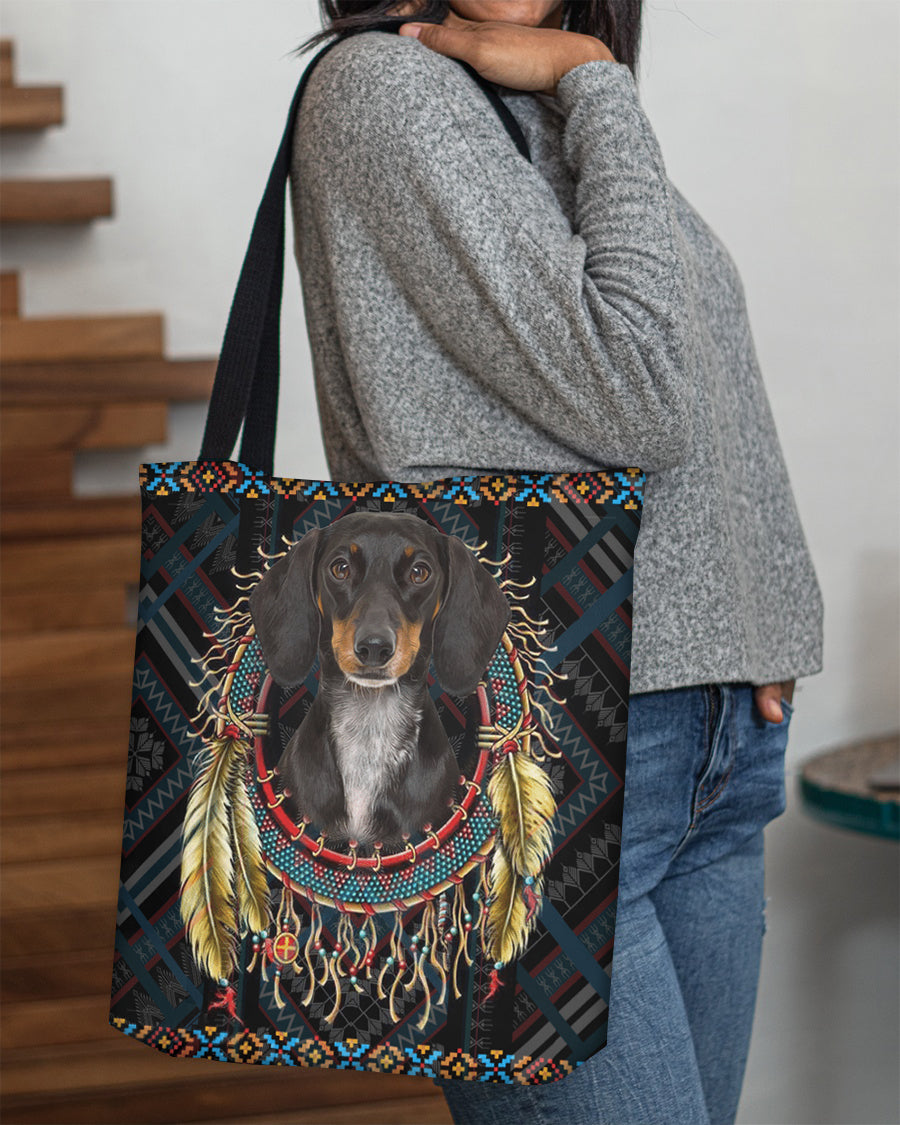 Dachshund   In Dreamcatcher Cloth Tote Bag