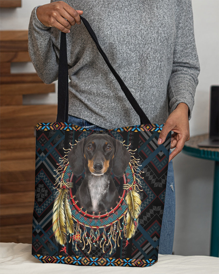 Dachshund   In Dreamcatcher Cloth Tote Bag