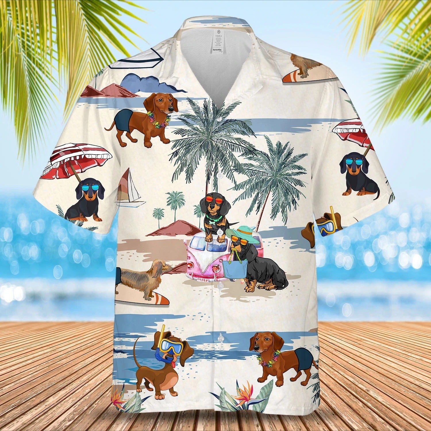Summer Beach Hawaiian Shirt