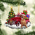 Dachshund Tis The Season Two Sided Ornament