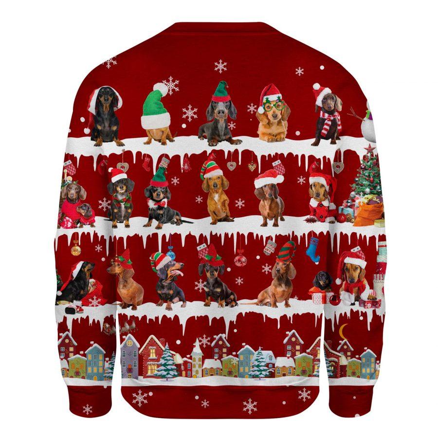 Dachshund - Snow Christmas - Premium Sweatshirt