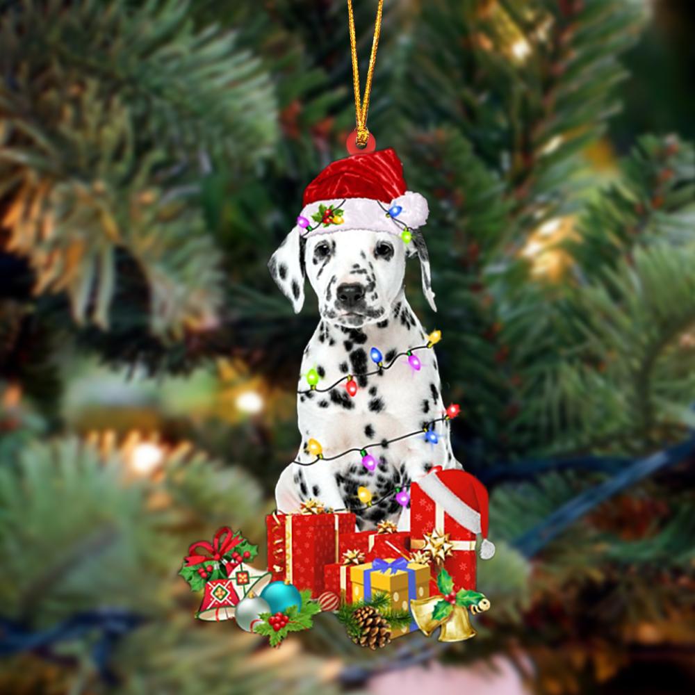 Dalmatian-Dog Be Christmas Tree Hanging Ornament