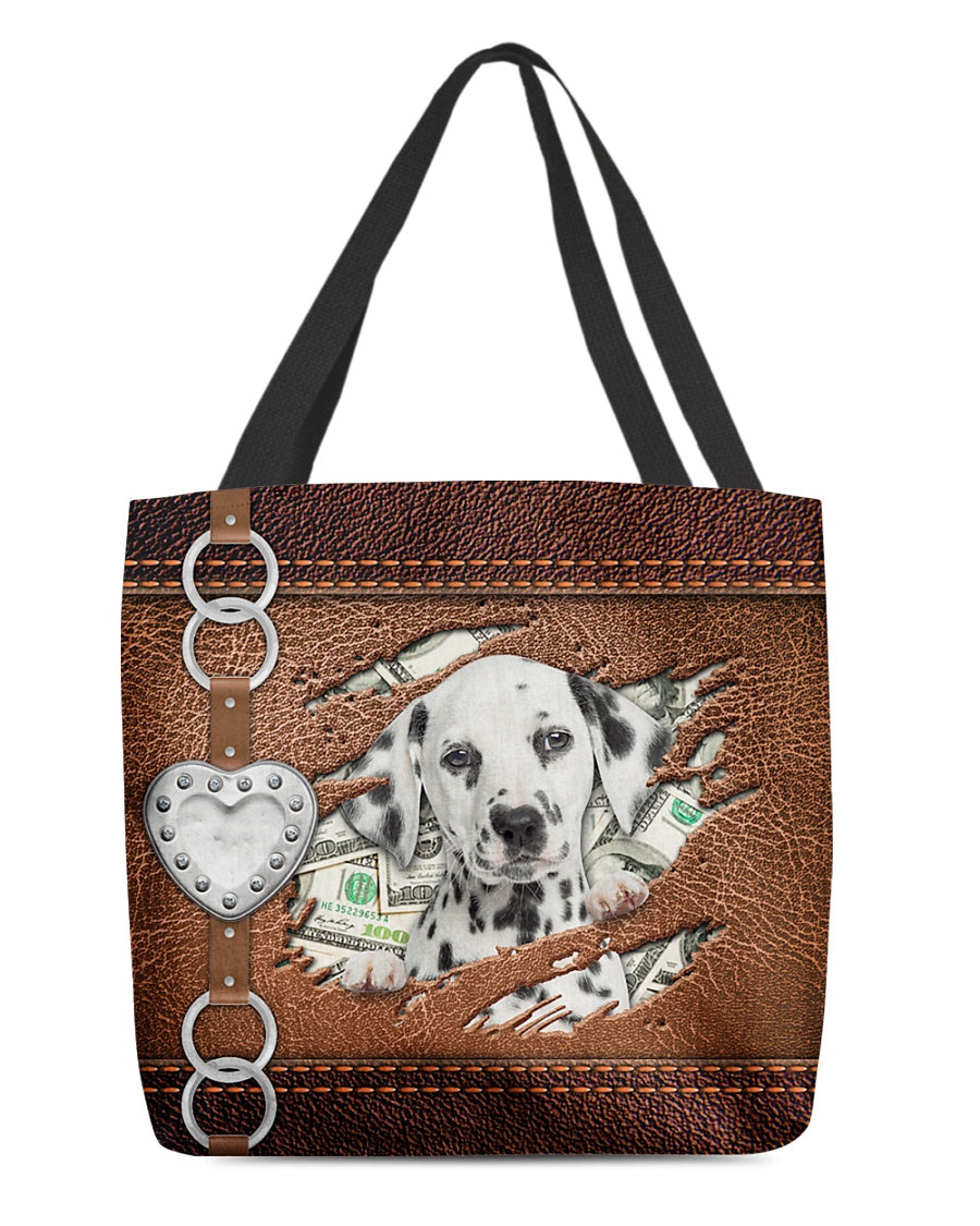 Dalmatian-Let Me Go Out -Cloth Tote Bag