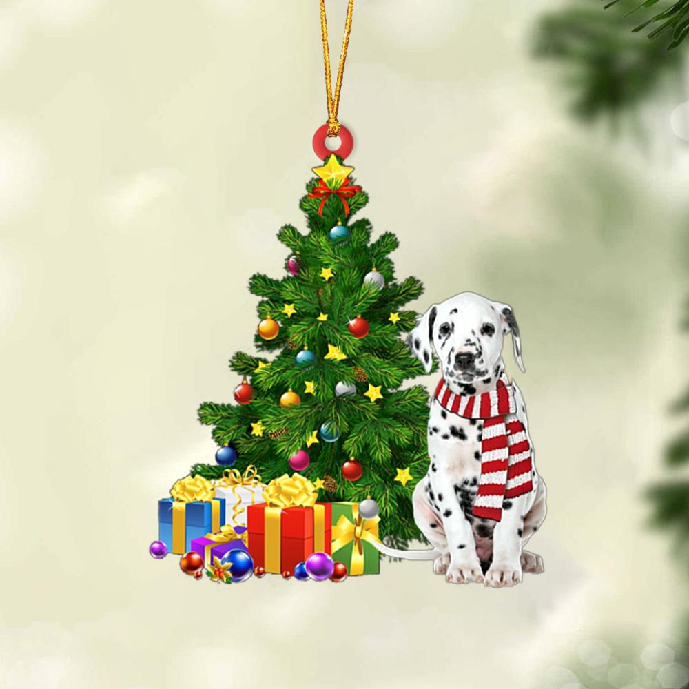 Dalmatian 1-Christmas Star Hanging Ornament