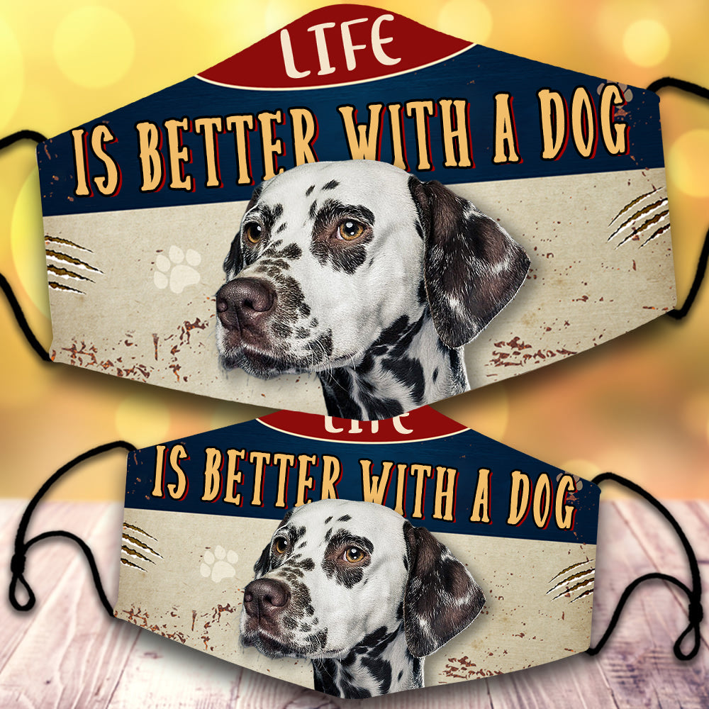 Dalmatian 2-Life Is Better With A Dog-Veil