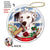 Dalmatian Liver Porcelain Hanging Ornament