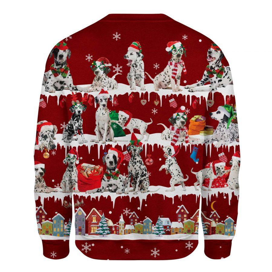 Dalmatian - Snow Christmas - Premium Sweatshirt