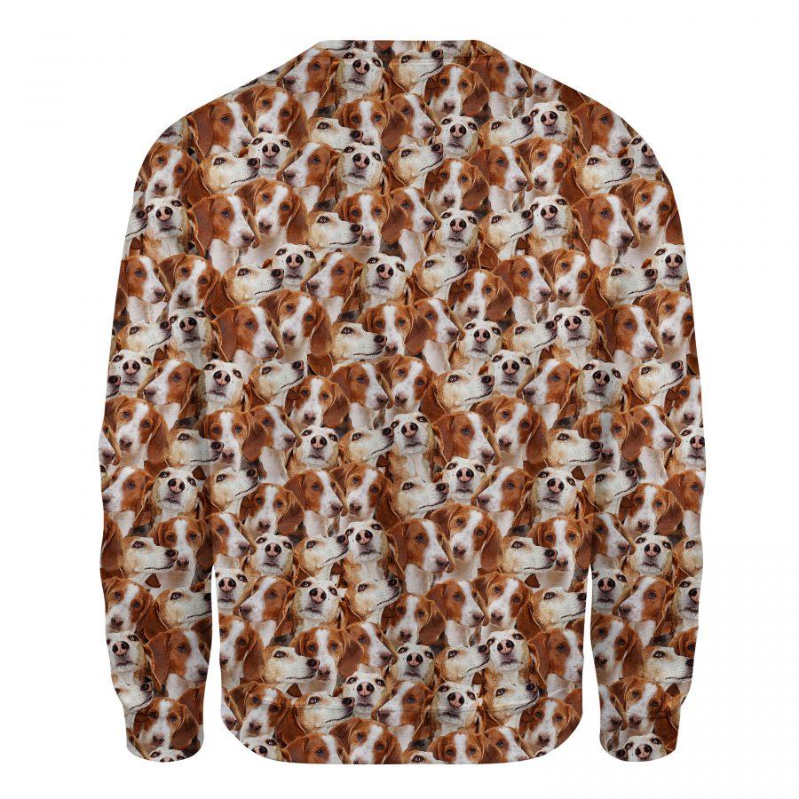 Deutsche Bracke - Full Face - Premium Sweatshirt