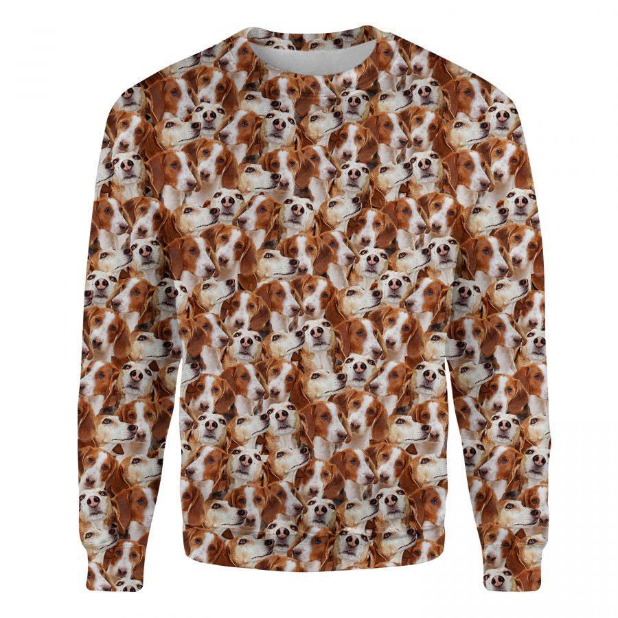 Deutsche Bracke - Full Face - Premium Sweatshirt