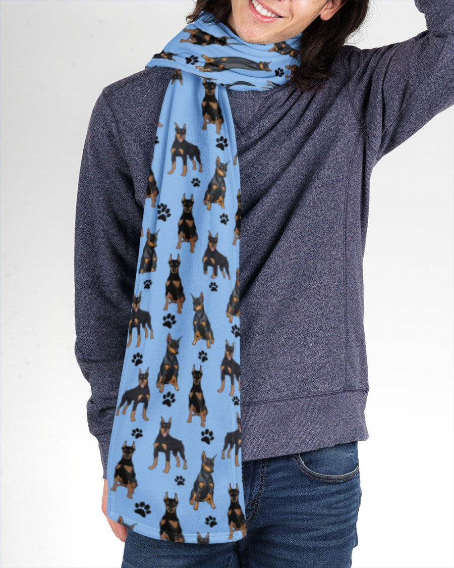 Doberman-Paw Dog Scarf