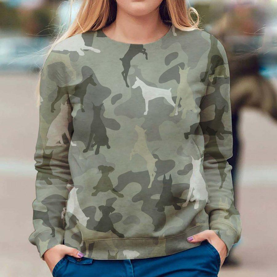 Doberman Pinscher - Camo - Premium Sweatshirt