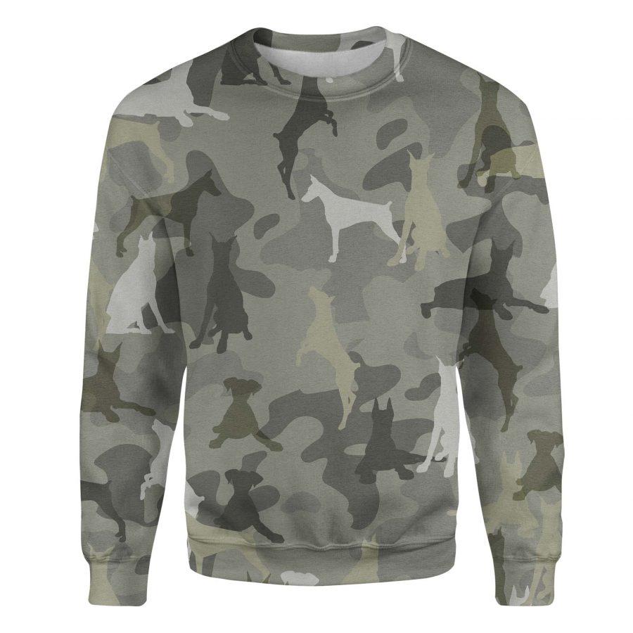 Doberman Pinscher - Camo - Premium Sweatshirt