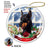 Doberman Black Porcelain Hanging Ornament