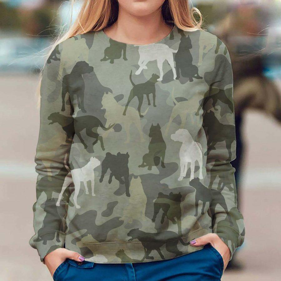 Dogo Argentino - Camo - Premium Sweatshirt