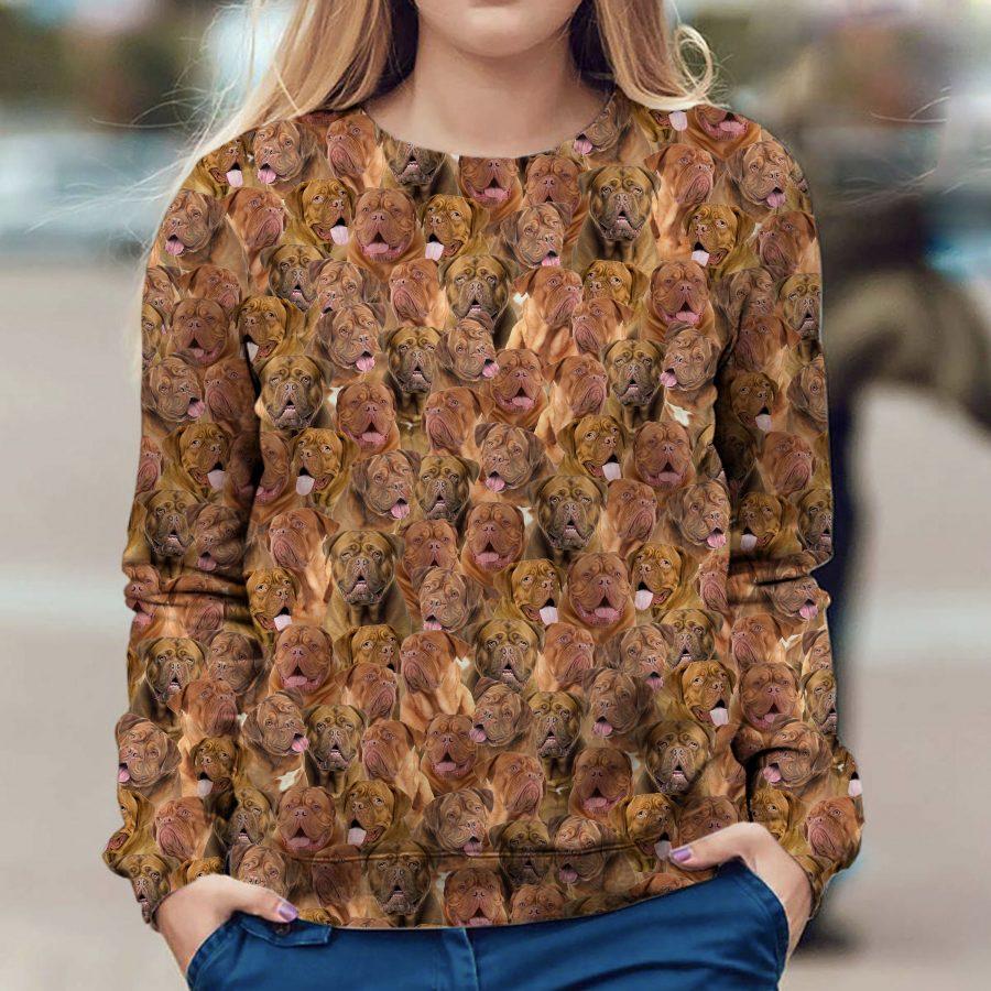 Dogue de Bordeaux - Full Face - Premium Sweatshirt