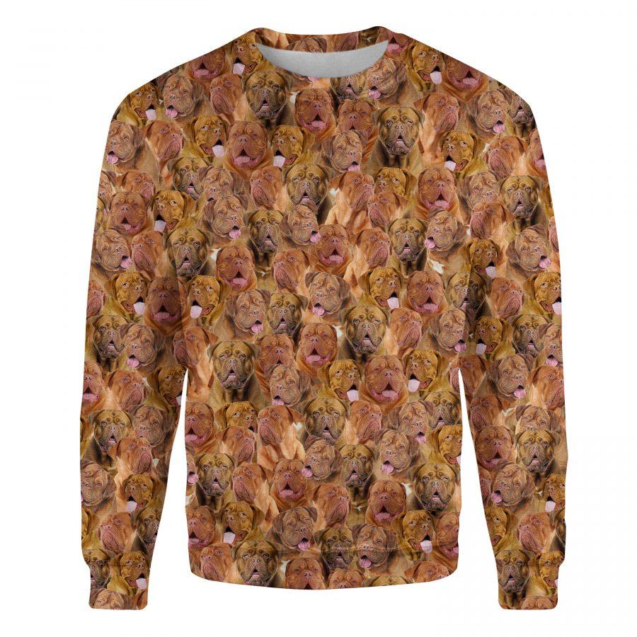 Dogue de Bordeaux - Full Face - Premium Sweatshirt