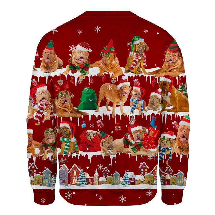 Dogue de Bordeaux - Snow Christmas - Premium Sweatshirt