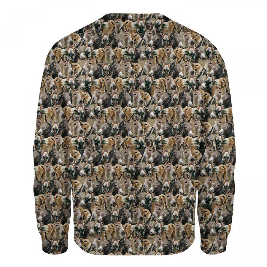 Donkey - Full Face - Premium Sweatshirt