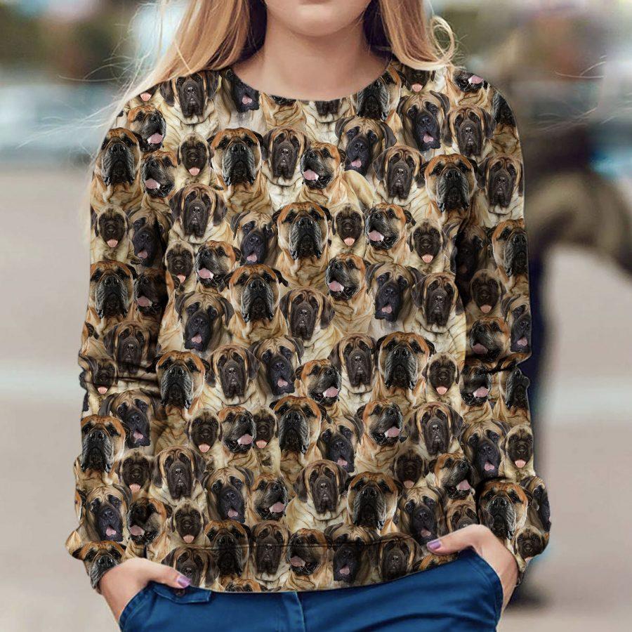 English Mastiff - Full Face - Premium Sweatshirt